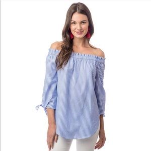 Southern Tide Off the Shoulder Top